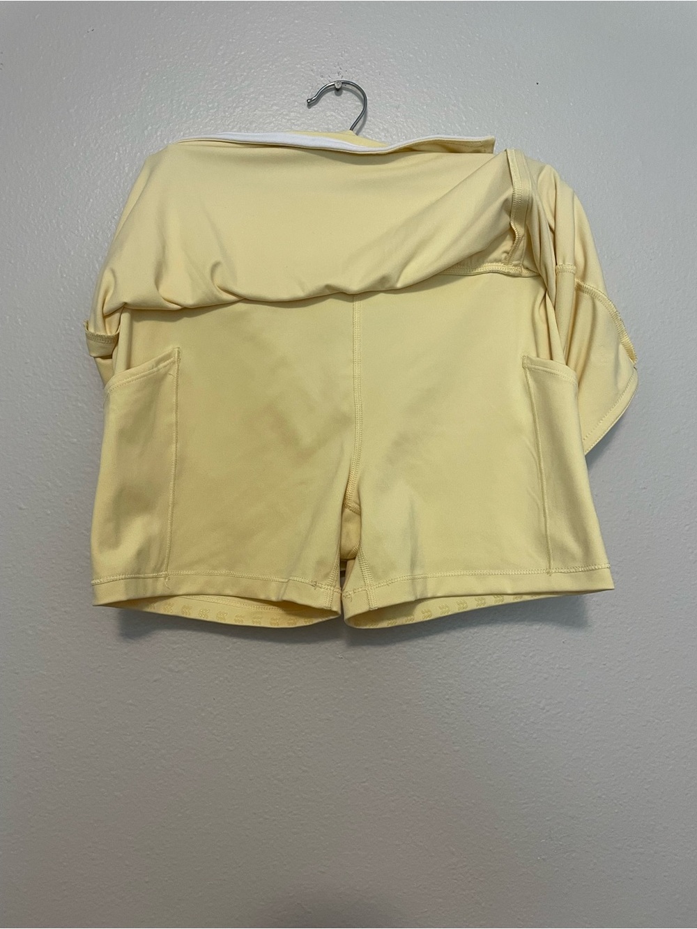 all in motion Yellow Athletic Skort with White Trim - Picture 2 of 4